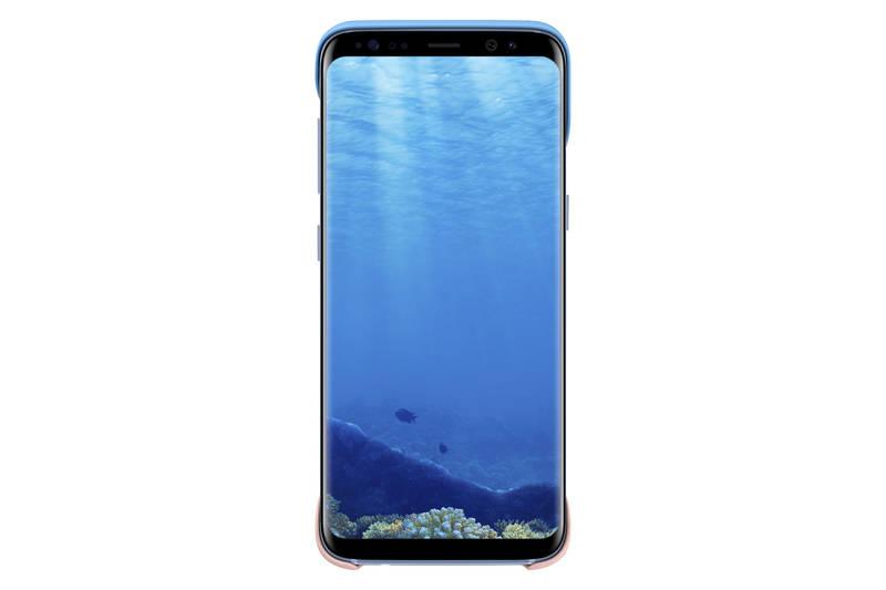 Kryt na mobil Samsung 2 dílný pro Galaxy S8 modrý
