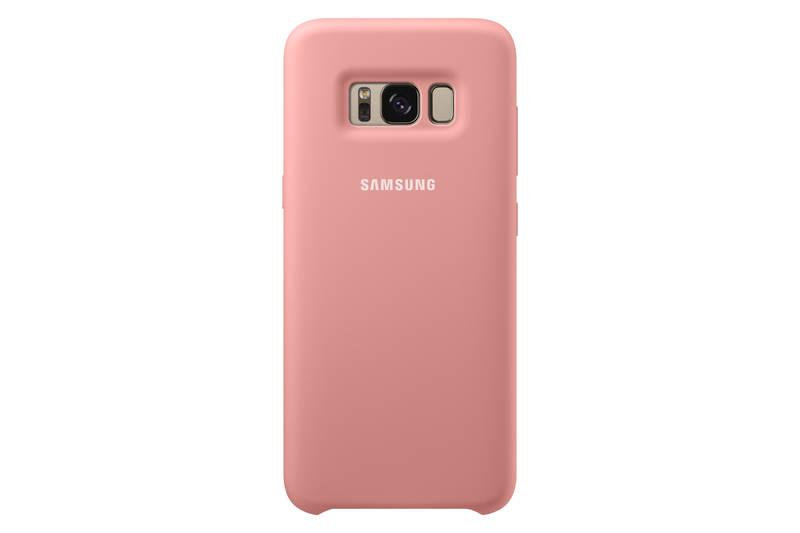 Kryt na mobil Samsung Silicon Cover pro Galaxy S8 růžový, Kryt, na, mobil, Samsung, Silicon, Cover, pro, Galaxy, S8, růžový