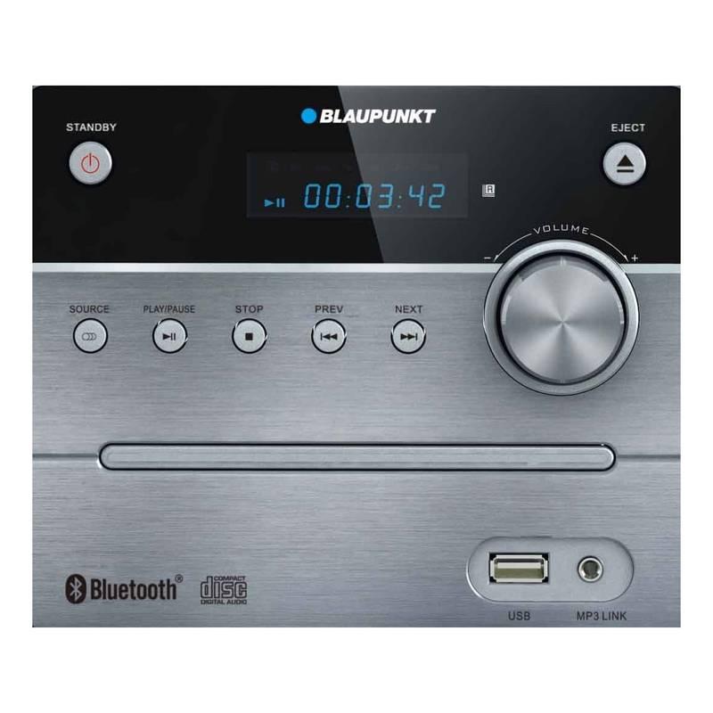 Mikrosystém Blaupunkt MS12BT černá, Mikrosystém, Blaupunkt, MS12BT, černá