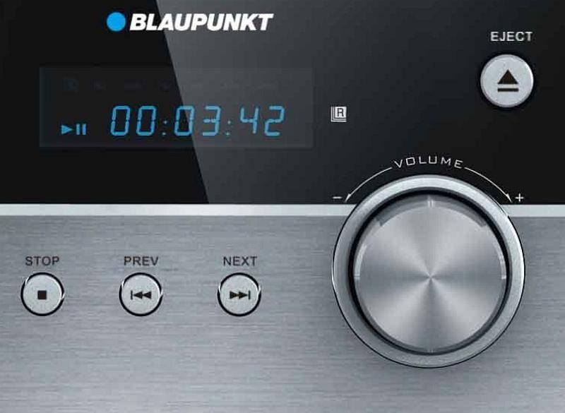 Mikrosystém Blaupunkt MS12BT černá, Mikrosystém, Blaupunkt, MS12BT, černá