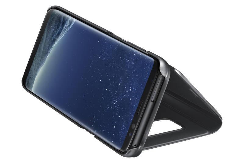 Pouzdro na mobil flipové Samsung Clear View pro Galaxy S8 černé