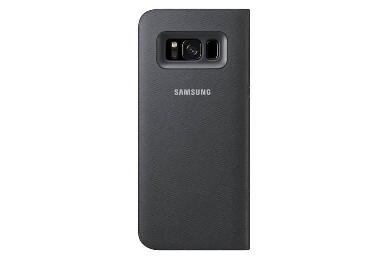 Pouzdro na mobil flipové Samsung LED View pro Galaxy S8 černé