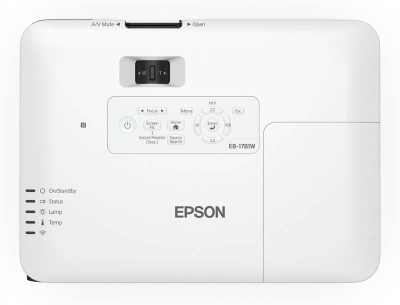 Projektor Epson EB-1781W černý bílý, Projektor, Epson, EB-1781W, černý, bílý