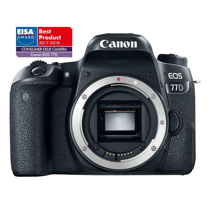 Digitální fotoaparát Canon EOS 77D tělo černý, Digitální, fotoaparát, Canon, EOS, 77D, tělo, černý