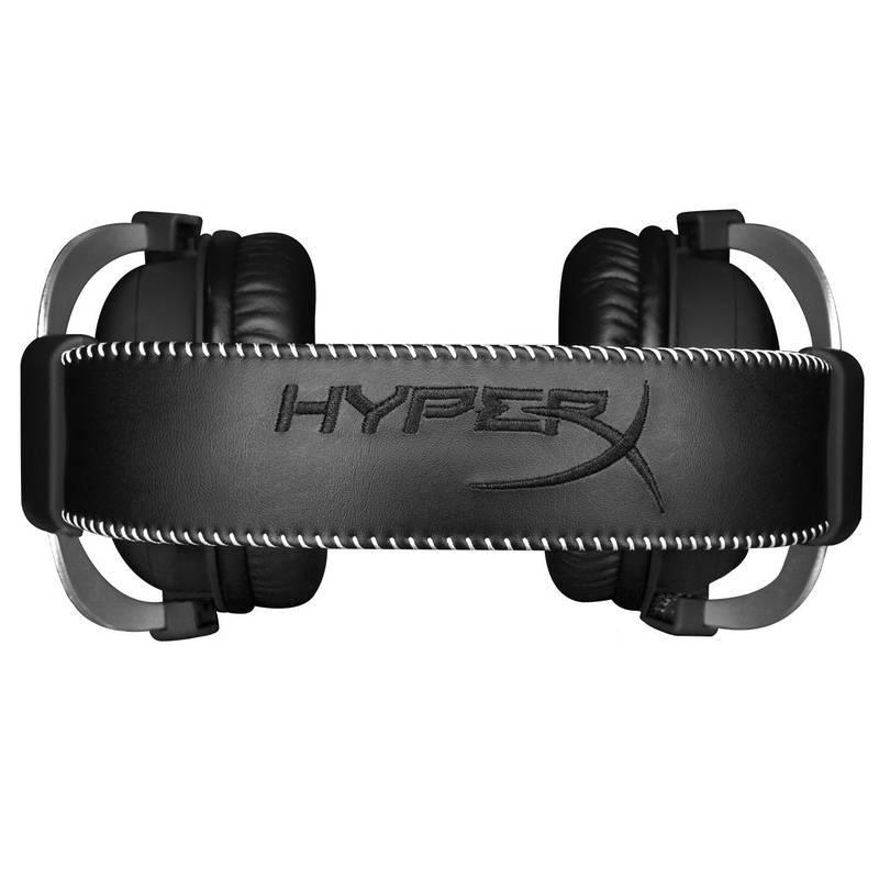 Headset HyperX Cloud stříbrný, Headset, HyperX, Cloud, stříbrný