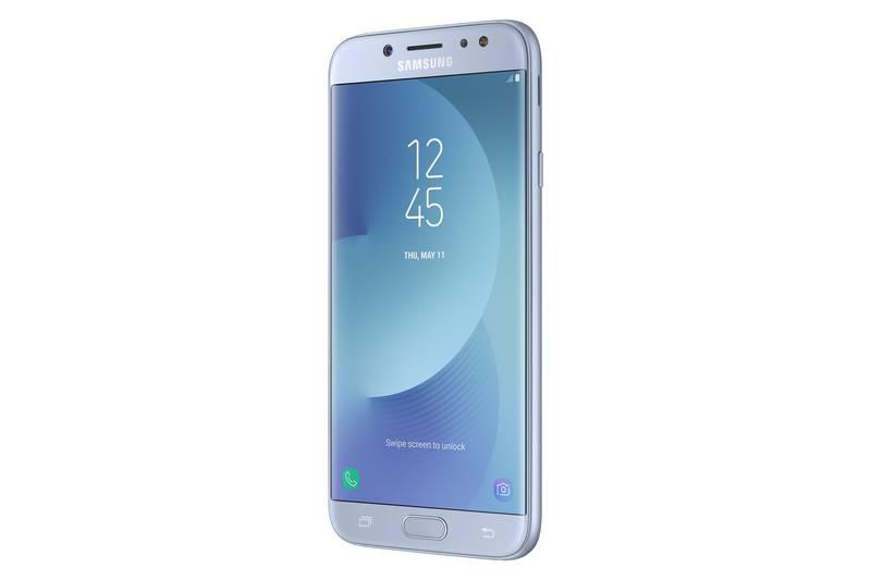 Mobilní telefon Samsung Galaxy J7 stříbrný