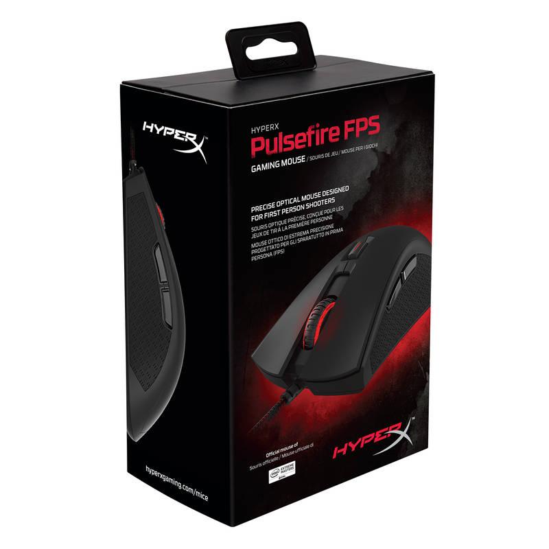 Myš HyperX Pulsefire FPS černá, Myš, HyperX, Pulsefire, FPS, černá