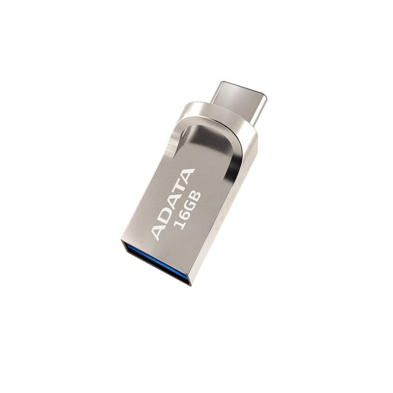 USB Flash ADATA UC370 16GB OTG USB-C USB 3.1 zlatý