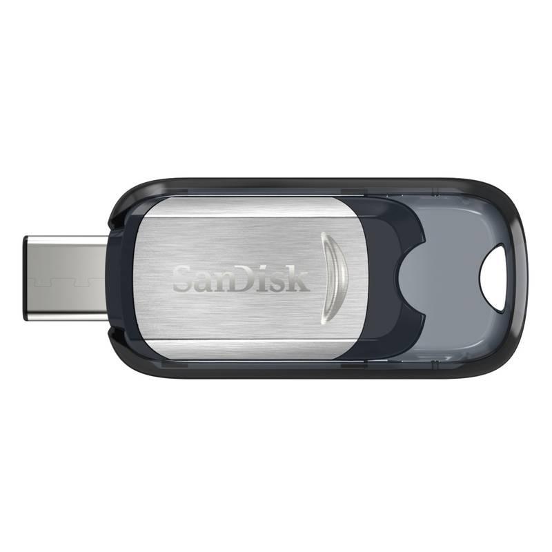 USB Flash Sandisk Ultra 32GB černý stříbrný, USB, Flash, Sandisk, Ultra, 32GB, černý, stříbrný