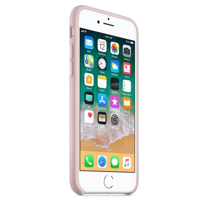 Kryt na mobil Apple Silicone Case pro iPhone 8 7 - pískově růžový, Kryt, na, mobil, Apple, Silicone, Case, pro, iPhone, 8, 7, pískově, růžový