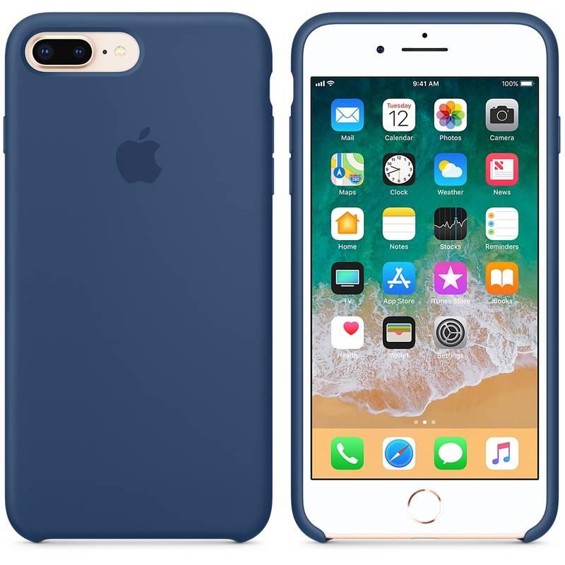 Kryt na mobil Apple Silicone Case pro iPhone 8 Plus 7 Plus - kobaltově modrý, Kryt, na, mobil, Apple, Silicone, Case, pro, iPhone, 8, Plus, 7, Plus, kobaltově, modrý