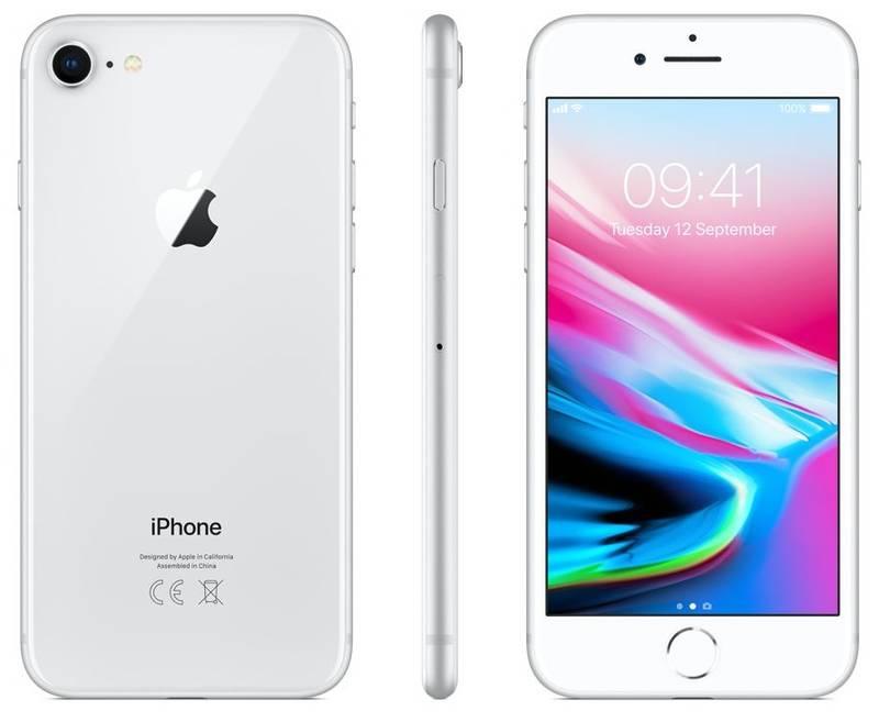 Mobilní telefon Apple iPhone 8 64 GB - Silver, Mobilní, telefon, Apple, iPhone, 8, 64, GB, Silver