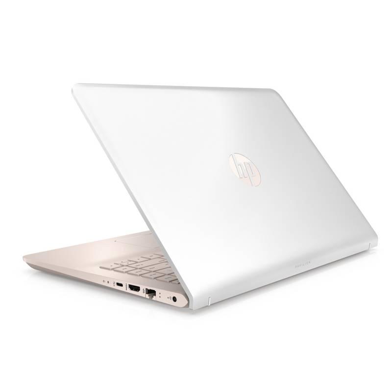 Notebook HP Pavilion 14-bk011nc stříbrný růžový