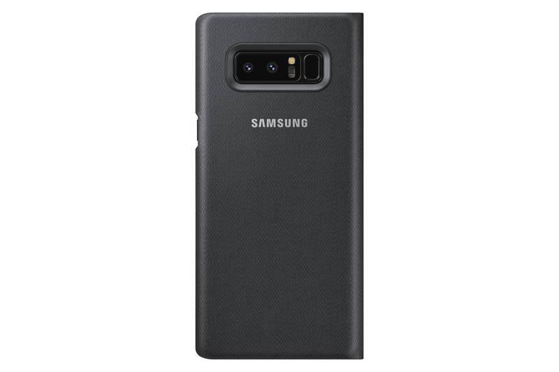 Pouzdro na mobil flipové Samsung LED View pro Galaxy Note 8 černé
