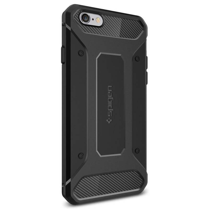 Kryt na mobil Spigen Rugged Armor Apple iPhone 6 6s černý