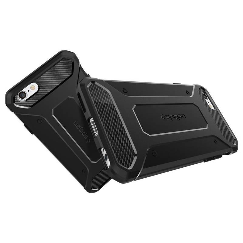 Kryt na mobil Spigen Rugged Armor Apple iPhone 6 6s černý