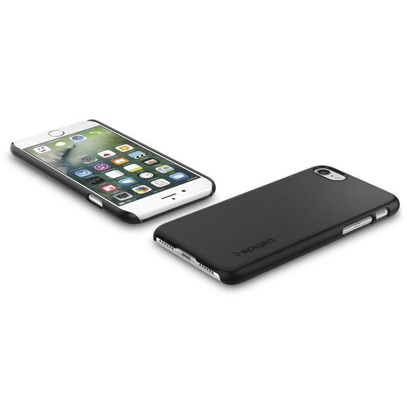 Kryt na mobil Spigen Thin Fit Apple iPhone 7 černý, Kryt, na, mobil, Spigen, Thin, Fit, Apple, iPhone, 7, černý