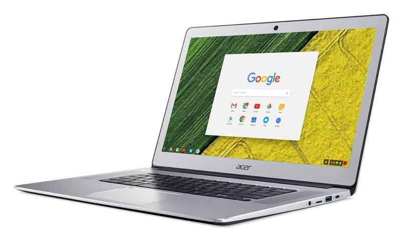 Notebook Acer Chromebook 15 stříbrný