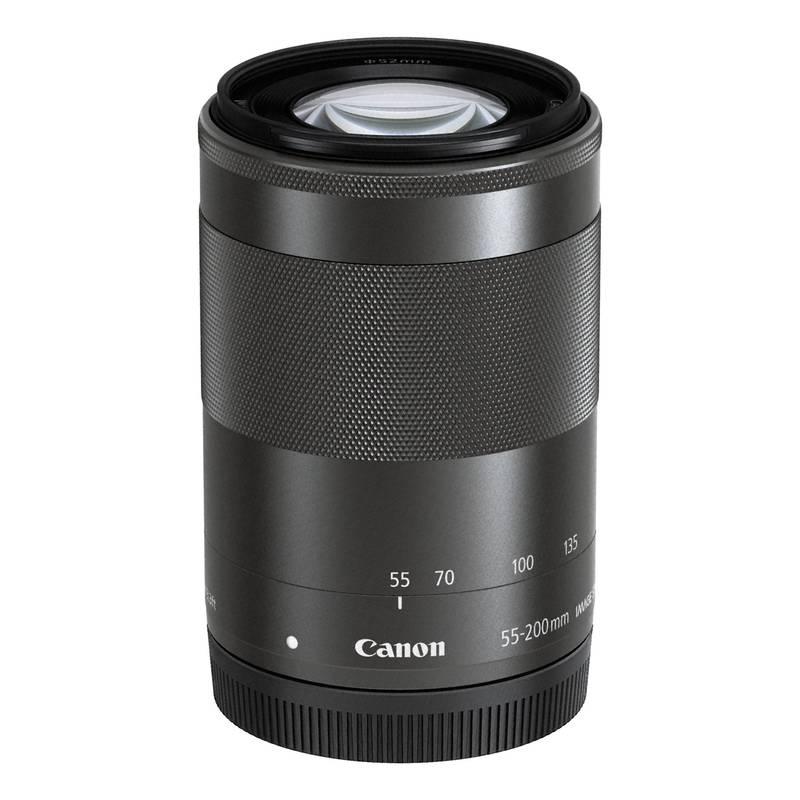 Objektiv Canon EF-M 55-200 mm f 4.5-6.3 IS STM černý