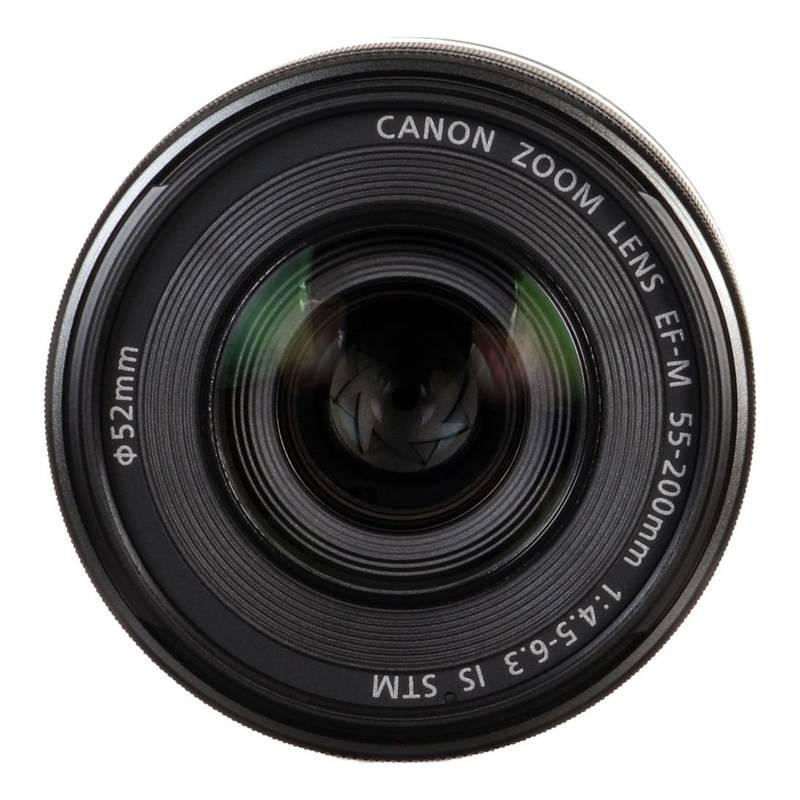 Objektiv Canon EF-M 55-200 mm f 4.5-6.3 IS STM černý, Objektiv, Canon, EF-M, 55-200, mm, f, 4.5-6.3, IS, STM, černý