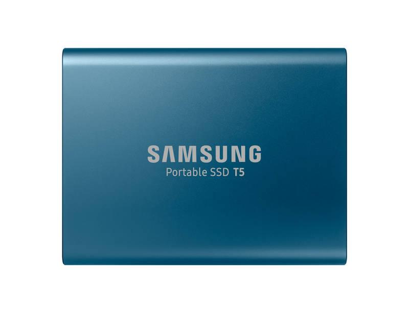 SSD externí Samsung T5 250GB modrý