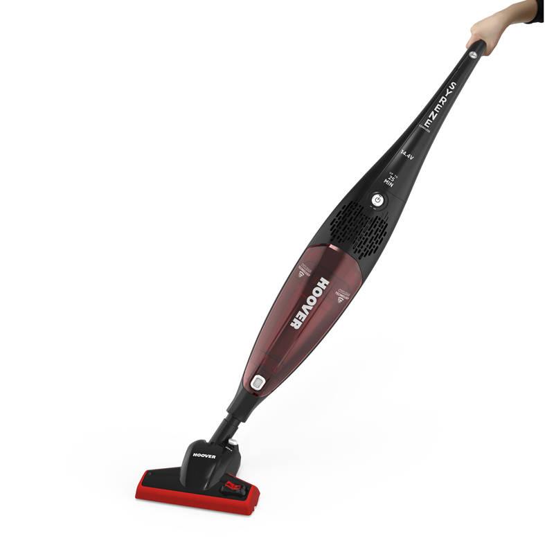 Vysavač tyčový Hoover Syrene SRC144LB 011 černý červený, Vysavač, tyčový, Hoover, Syrene, SRC144LB, 011, černý, červený