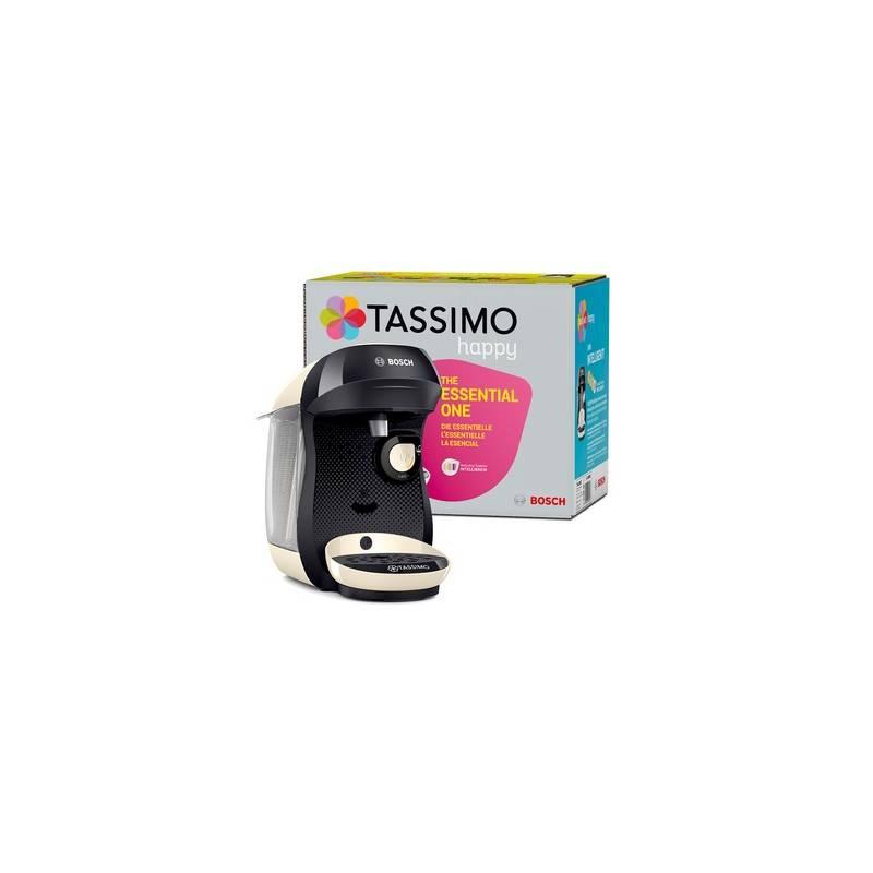 Espresso Bosch Tassimo Happy TAS1007 černé krémové, Espresso, Bosch, Tassimo, Happy, TAS1007, černé, krémové