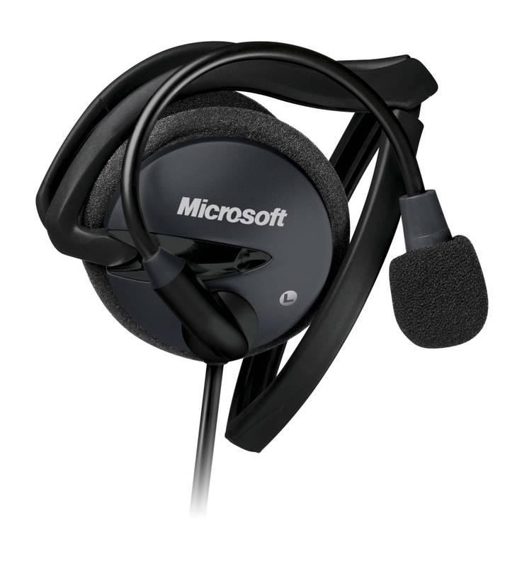 Headset Microsoft LifeChat LX-2000 černý, Headset, Microsoft, LifeChat, LX-2000, černý