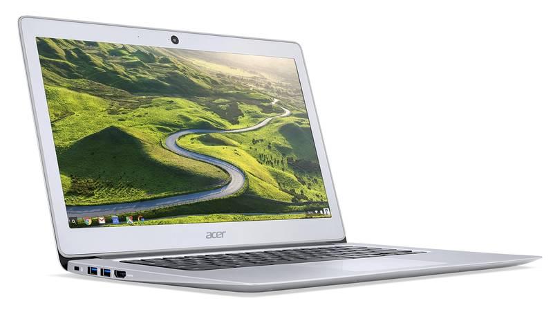 Notebook Acer Chromebook 14 stříbrný, Notebook, Acer, Chromebook, 14, stříbrný