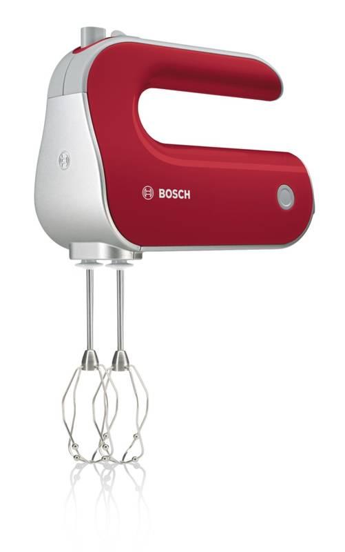 Ruční šlehač Bosch MFQ40303 stříbrný červený