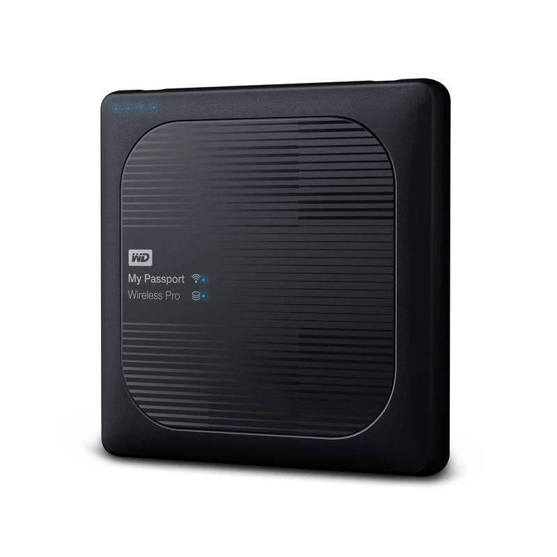 Externí pevný disk 2,5" Western Digital My Passport Wireless Pro 3TB černý