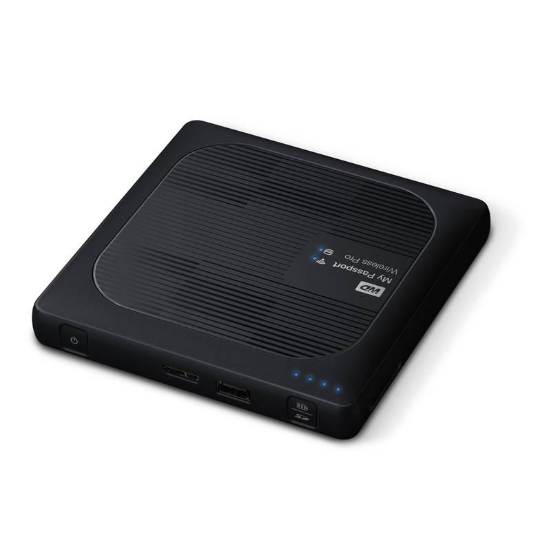 Externí pevný disk 2,5" Western Digital My Passport Wireless Pro 3TB černý