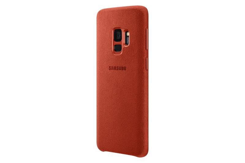 Kryt na mobil Samsung Alcantara pro Galaxy S9 červený, Kryt, na, mobil, Samsung, Alcantara, pro, Galaxy, S9, červený