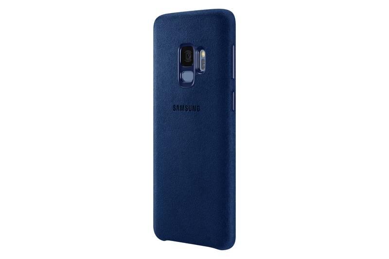 Kryt na mobil Samsung Alcantara pro Galaxy S9 modrý, Kryt, na, mobil, Samsung, Alcantara, pro, Galaxy, S9, modrý