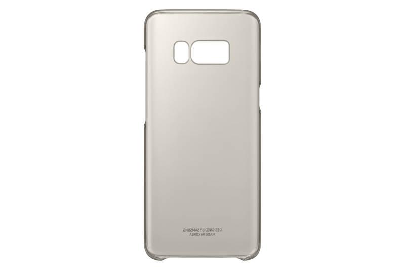 Kryt na mobil Samsung Clear Cover pro Galaxy S8 zlatý, Kryt, na, mobil, Samsung, Clear, Cover, pro, Galaxy, S8, zlatý