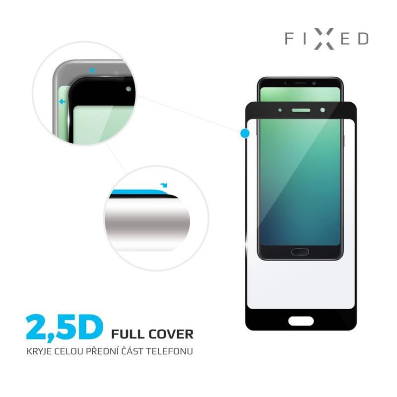 Ochranné sklo FIXED Full-Cover pro Samsung Galaxy A8 černé