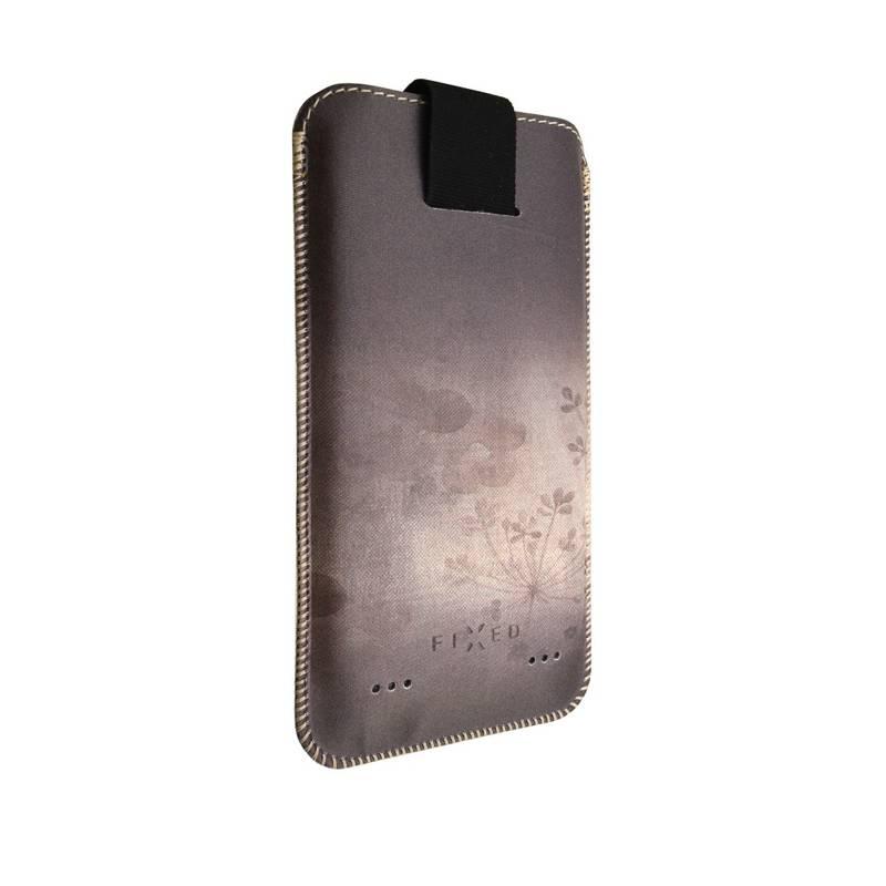 Pouzdro na mobil flipové FIXED Soft Slim s Dušinkami 4XL - motiv Antonie