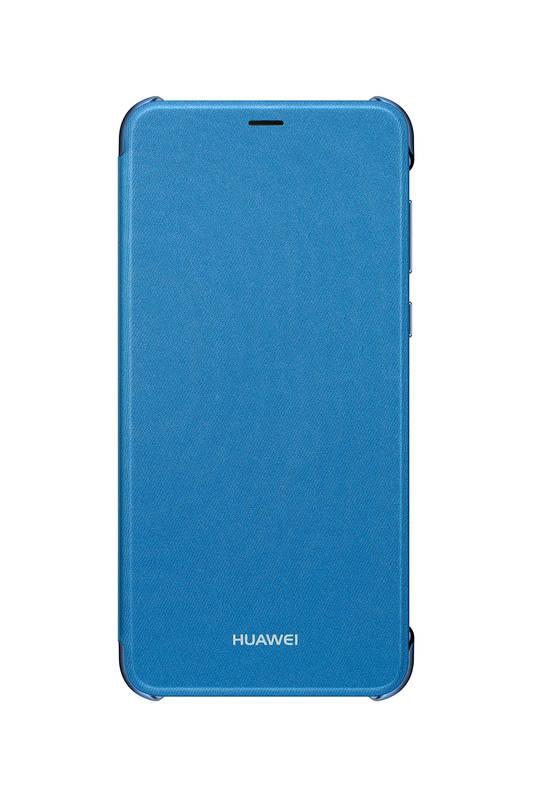 Pouzdro na mobil flipové Huawei Original Folio pro P Smart modré