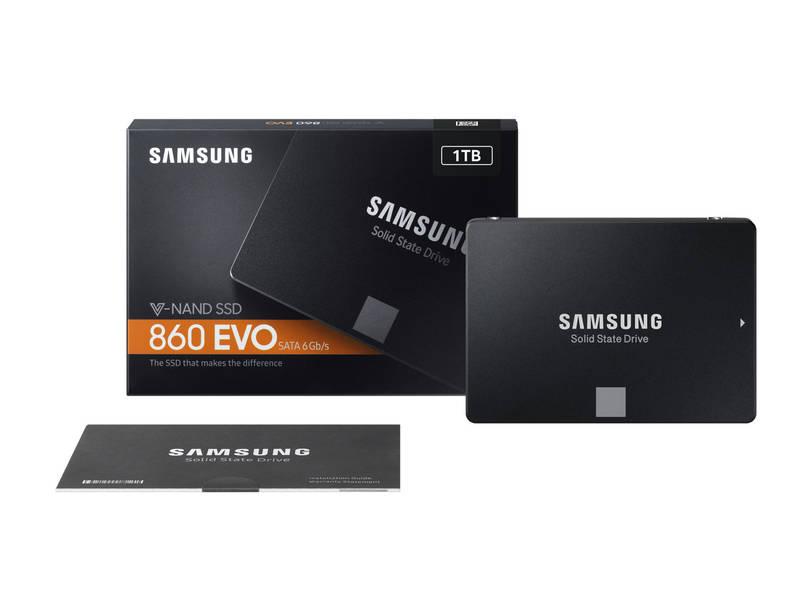 SSD Samsung EVO 860 1TB černý, SSD, Samsung, EVO, 860, 1TB, černý