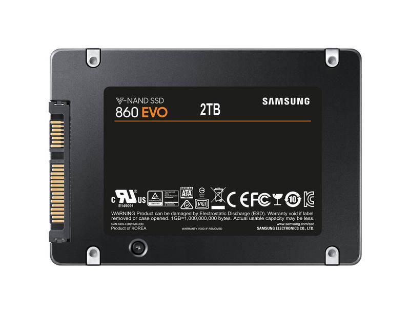 SSD Samsung EVO 860 2TB černý