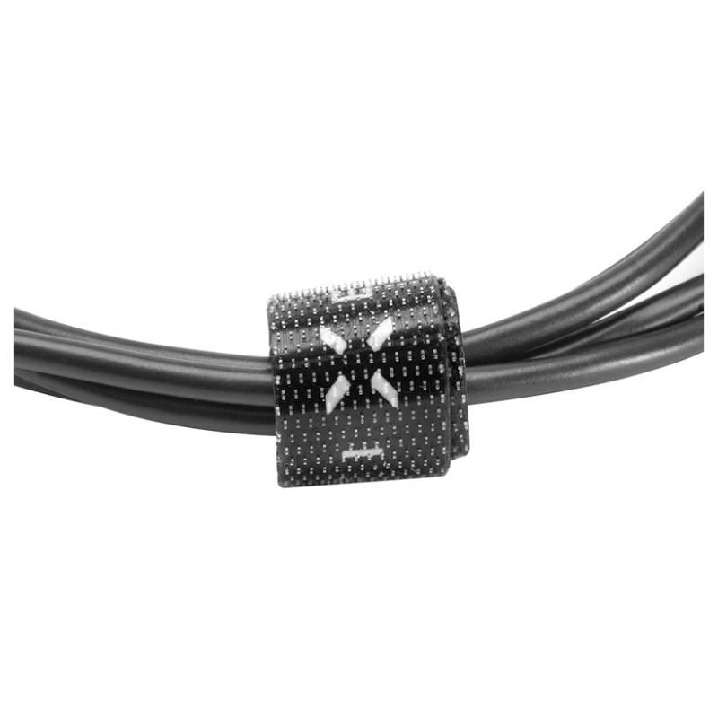 Adaptér do auta FIXED 1x USB, 2,4A micro USB kabel černý