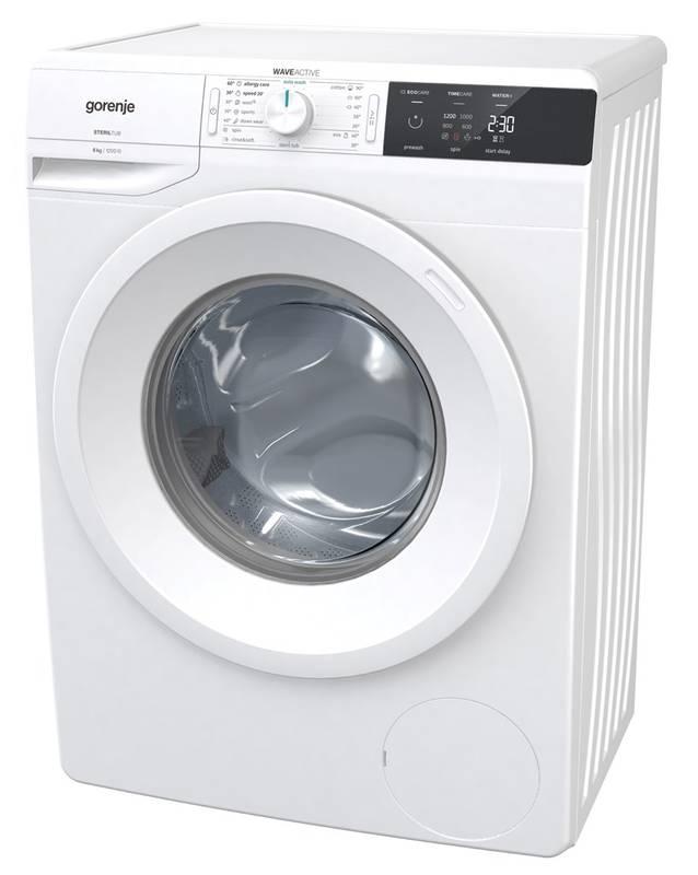 Automatická pračka Gorenje Essential WE62S3 bílá, Automatická, pračka, Gorenje, Essential, WE62S3, bílá