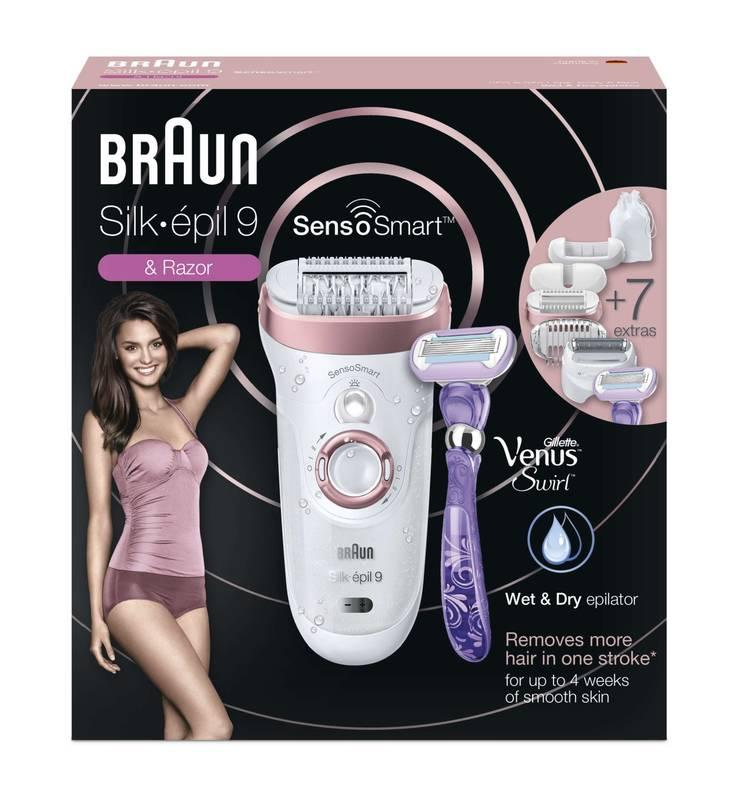 Epilátor Braun Silk-épil SensoSmart SES 9 870