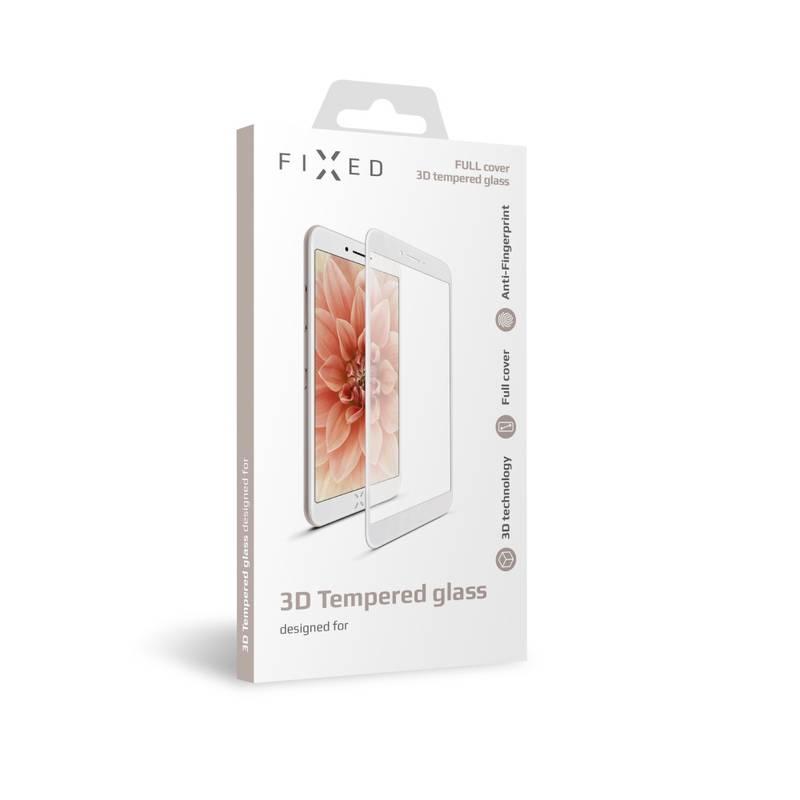 Ochranné sklo FIXED 3D Full-Cover pro Apple iPhone 7 8 bílé, Ochranné, sklo, FIXED, 3D, Full-Cover, pro, Apple, iPhone, 7, 8, bílé
