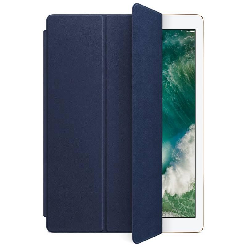 Pouzdro na tablet polohovací Apple Leather Smart Cover pro iPad Pro 12,9" - Půlnočně modré
