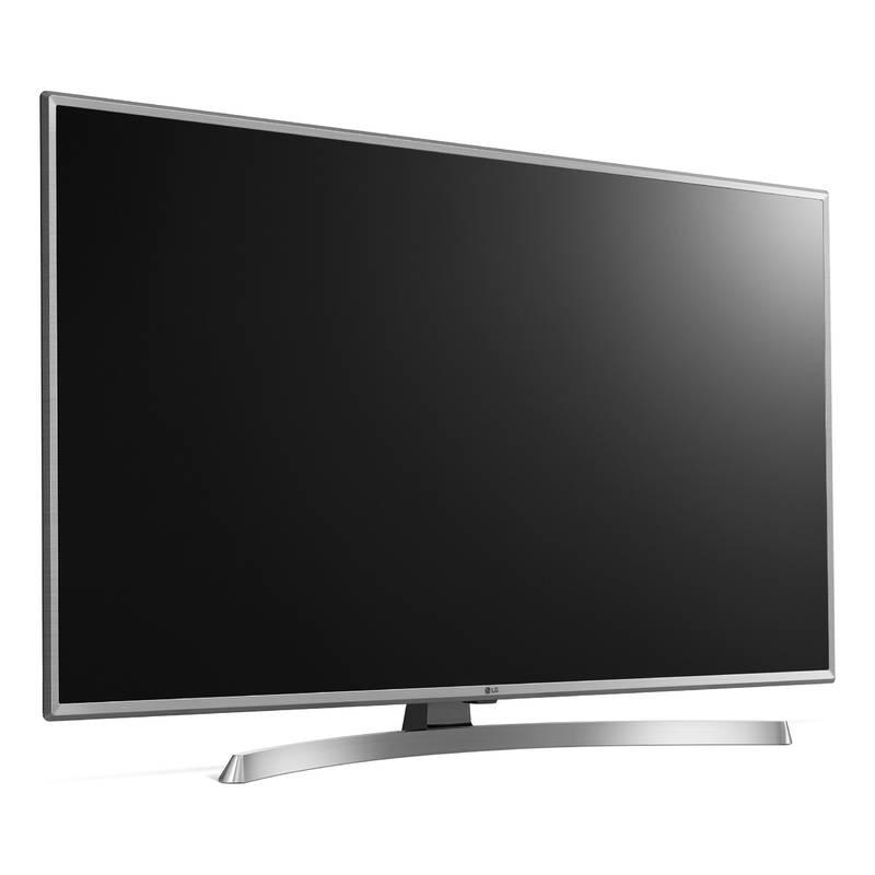 Televize LG 43UK6950PLB stříbrná, Televize, LG, 43UK6950PLB, stříbrná
