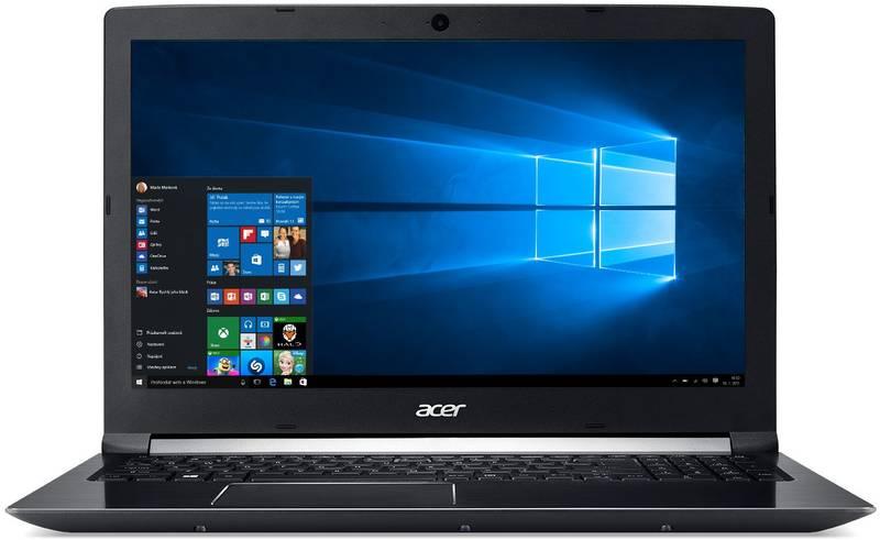 Notebook Acer Aspire 7 černý