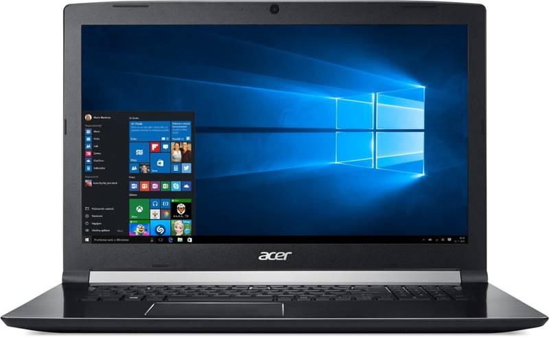 Notebook Acer Aspire 7 černý