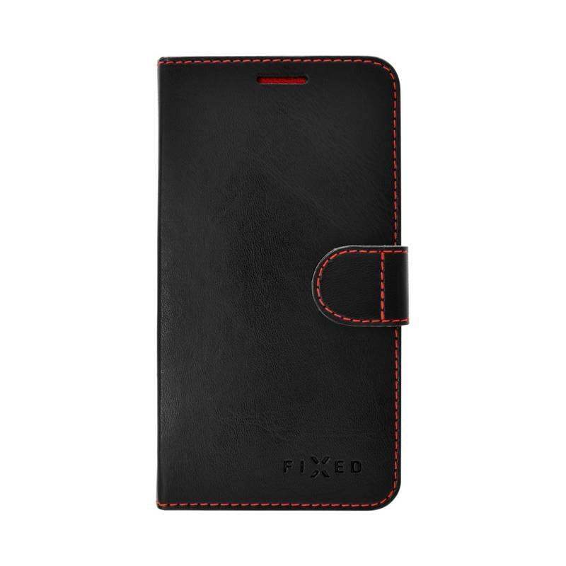 Pouzdro na mobil flipové FIXED FIT FIT pro Huawei P20 Lite černé