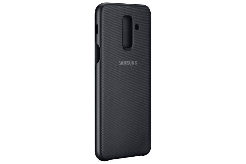 Pouzdro na mobil flipové Samsung Wallet Cover pro Galaxy A6 černé